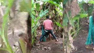 Khet Mai Chudai Karti Pakdi Gayi Bhabhi